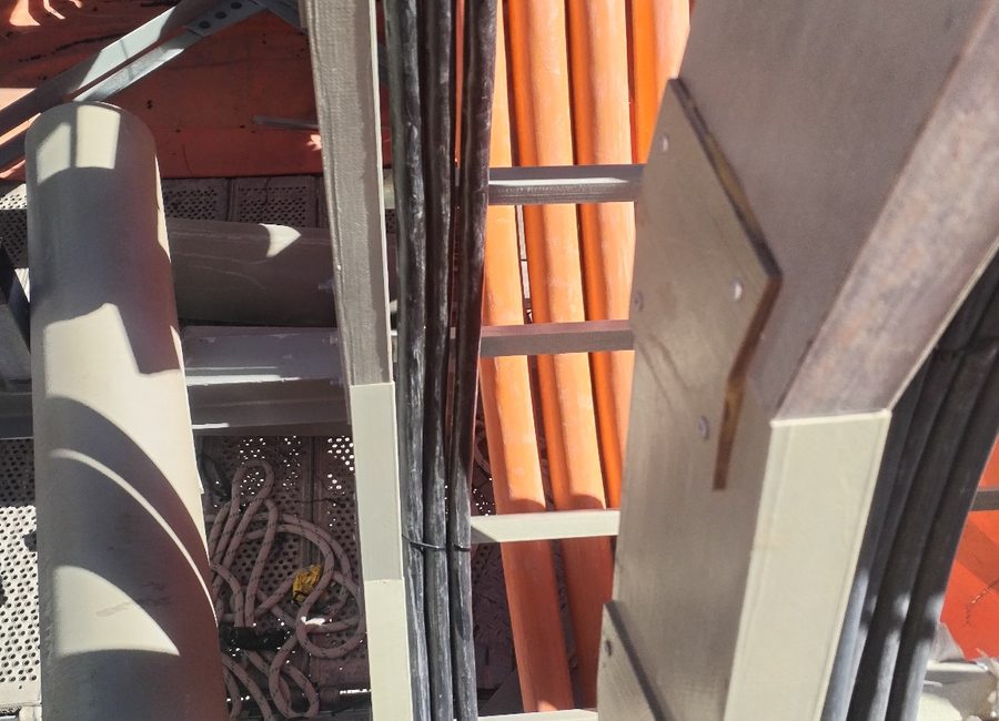 Carrete de ducto eléctrico